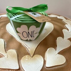Rae Dunn St Patrick’s Day Set of 4 Ceramic Measuring Cups